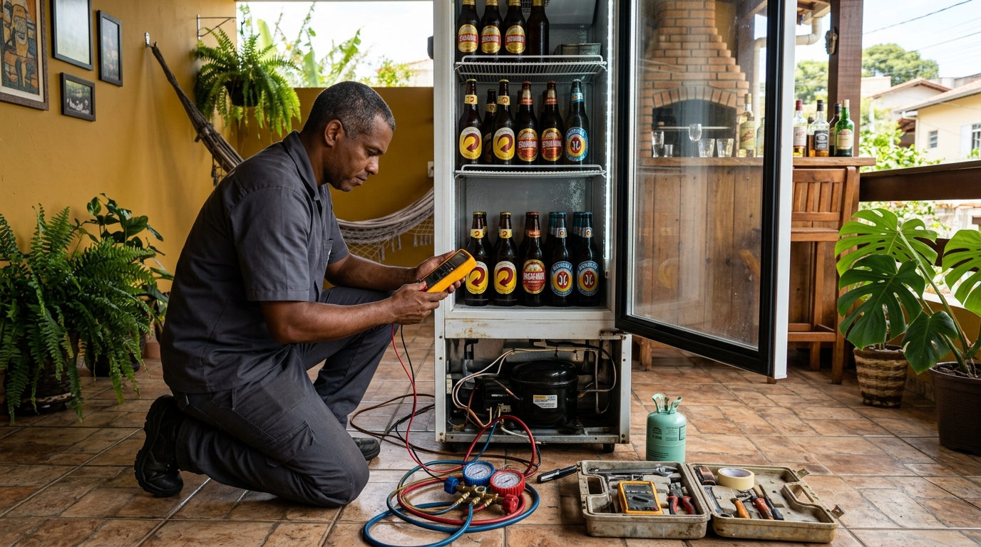 Reparo de Cervejeira Residencial em Campos dos Goytacazes‑RJ